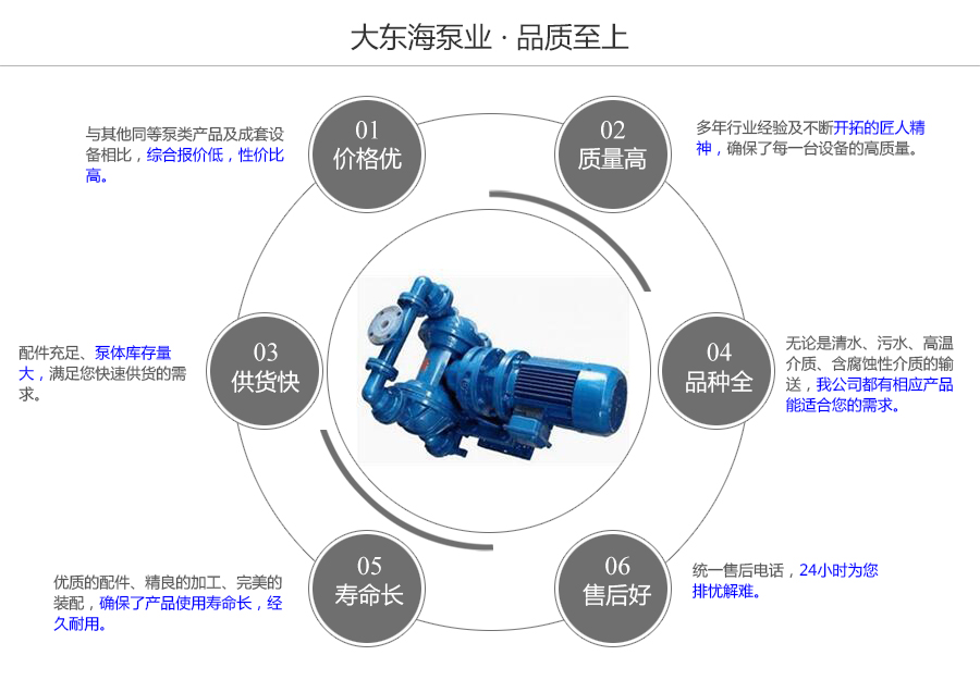 大東海泵業(yè)DBY型電動隔膜泵質量保證圖